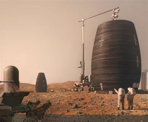 AI SpaceFactory Builds 3D Printed Mars Prototype for NASA | ArchDaily