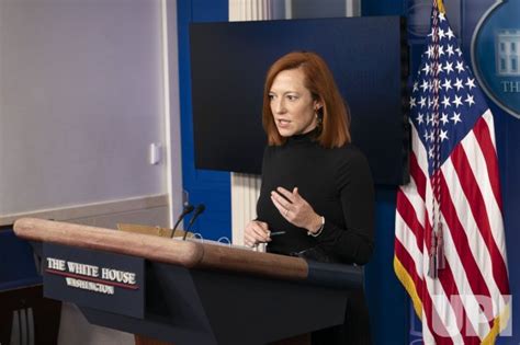 Photo: White House Spokesperson Jen Psaki Holds a News Briefing ...