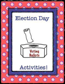 Election Day Activities by First Grade Fundamentals | TpT