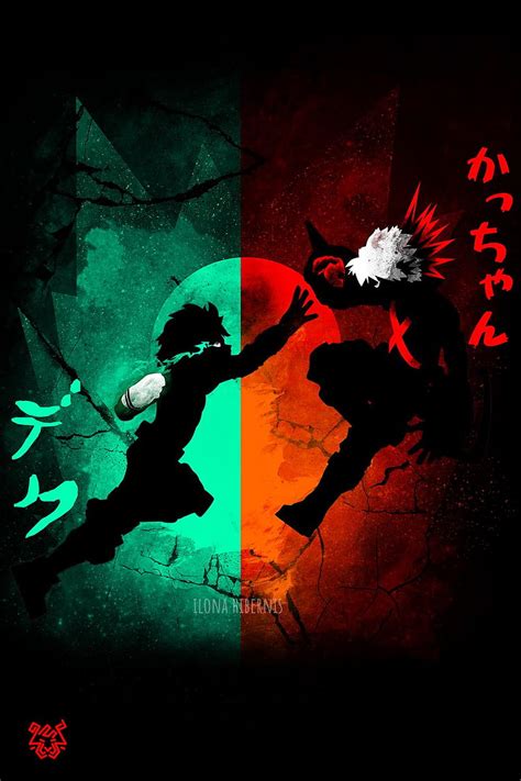 My Hero Academia Deku X Bakugou Wallpaper