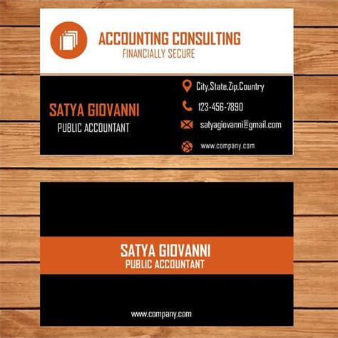 Microsoft Publisher Business Card Template