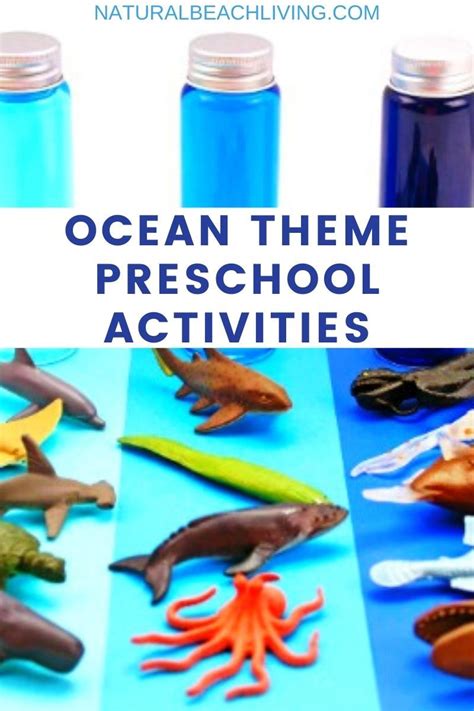 Beach Fun Activities, Ocean Theme Preschool Activities, Preschool At Home, Homeschool Preschool ...