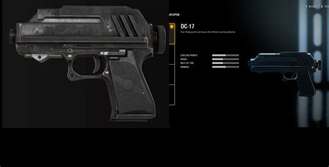 The DC-17 Blaster Pistol Barrel Was made longer in this update (Which is accurate to Clone Wars ...