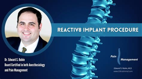 Reactiv8 Implant Procedure - YouTube