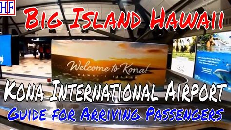 Big Island, Hawaii - Kona International Airport (KOA) - HipFig Travel Guides