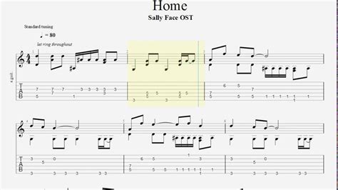 Home (Sally Face OST) табы ноты для гитары Chords - Chordify