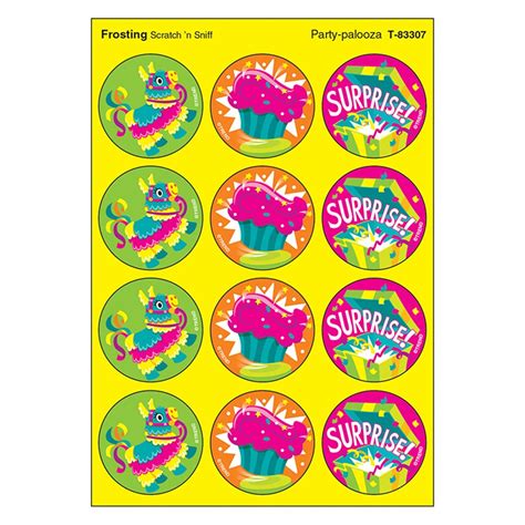 Party-palooza/Frosting Stinky Stickers, 48 Count - T-83307 | Trend ...