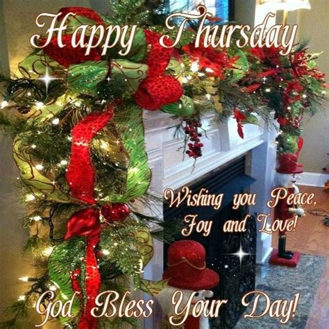 Happy Thursday Christmas Blessings Quote Pictures, Photos, and Images for Facebook, Tumblr ...