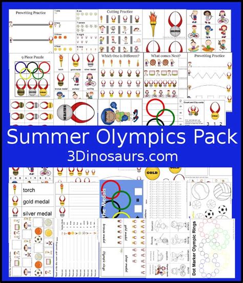 25 Olympic Crafts Activities and Treats for Kids - SoCal Field Trips