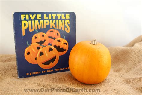 5 Little Pumpkins Book Snack Idea - Our Piece of Earth