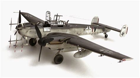 Messerschmitt Bf-110-G4 Night Fighter | Messerschmitt, Fighter, Plastic ...