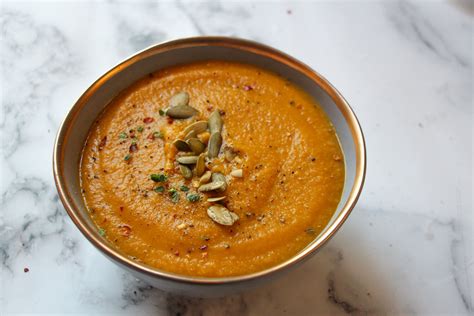 Creamy Squash & Sweet Potato Soup — Bit Healthier