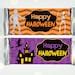 HALLOWEEN CHOCOLATE Bar WRAPPERS Halloween Party Favors - Etsy