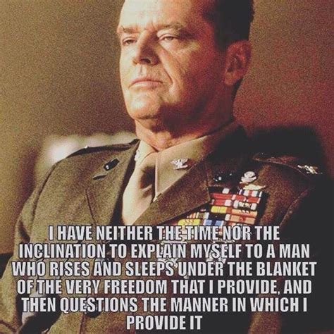 Best movie quote | Military life quotes, Military quotes, Good man quotes