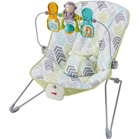 Fisher-Price Baby Bouncer with Removable Toy Bar, Green - Walmart.com - Walmart.com