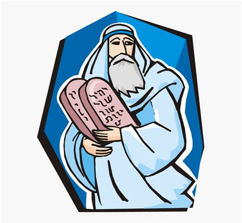 Ten Commandments Moses Clip Art , Free Transparent Clipart - ClipartKey