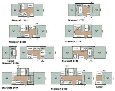 1993 Coleman Destiny Pop Up Camper Floor Plan | Viewfloor.co