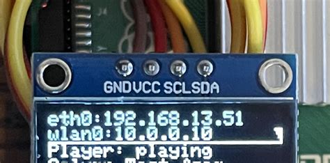 Add an OLED to a Raspberry Pi – Lunar Den Lights