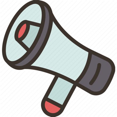 Megaphone, announce, speaker, attention, loud icon - Download on Iconfinder