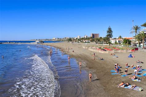 Playa Del Ingles Beach in Maspalomas, Gran Canaria, Spain Editorial Stock Image - Image of spain ...