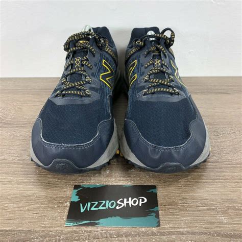 New Balance New Balance 410v6 Navy Yellow Trail Running Shoes Men's 9 | Grailed