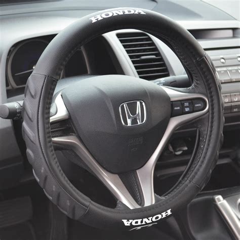 Honda Steering Wheel Cover Small 13.5"-14.5" Black Odorless Synthetic ...