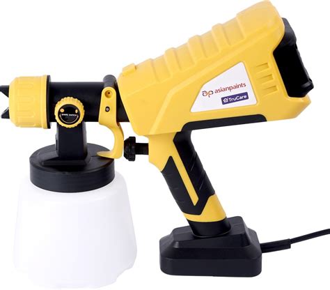 Asian Paints TruCare DIY Paint 750W 9822ZV43122 HVLP Sprayer (Yellow) - Price History