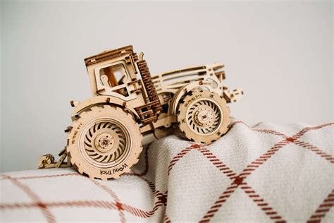 Tractor Wood model kit ️ WoodTrick – Wood Trick