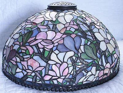 Dale Tiffany Inc. Stained Glass Lamp Shade Signed Limited Edition ...