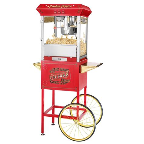 Great Northern Princeton Popcorn Machine and Cart-6030 - The Home Depot