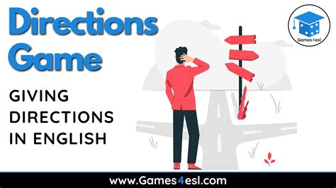 Directions Game | Giving Directions In English - YouTube