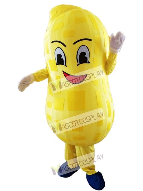 High Quality Yellow Peanut Mascot Costume