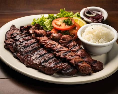 Premium AI Image | Tasty Churrasco brazilian food dish with isolated ...