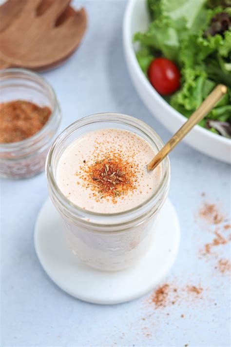 Creamy Cajun Salad Dressing - Wholly Tasteful