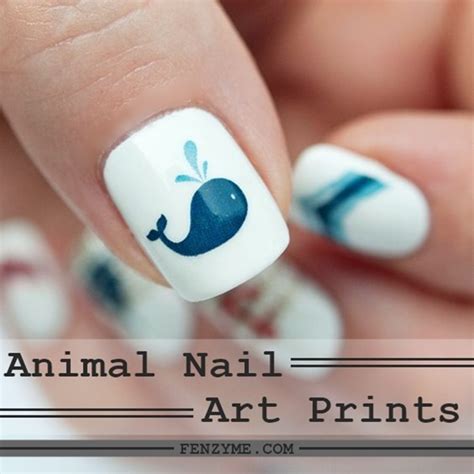 45 Cute Animal Nail Art Prints that’re truly Inspirational - Fashion Enzyme