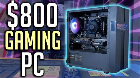 BEST $800 Gaming PC Build Guide! (2022) - YouTube