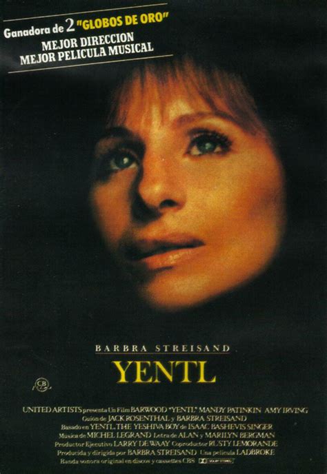 All Posters for Yentl at Movie Poster Shop