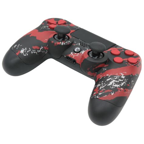 PS4 + PC Red Splash Controller