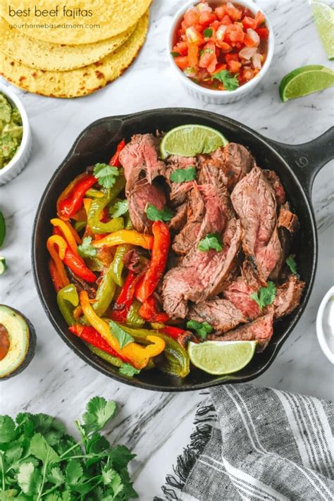 Easy Grilled Beef Fajitas Recipe | Your Homebased Mom