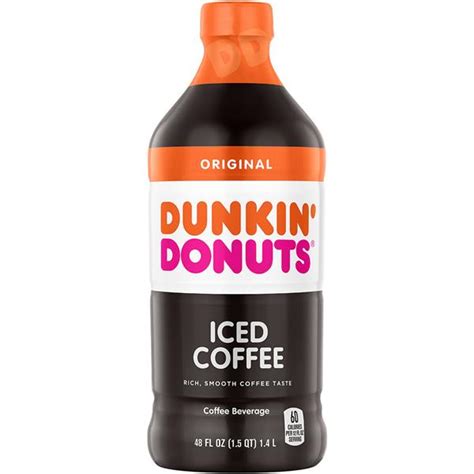 Dunkin' Donuts Original Iced Coffee 48 fl. oz. Bottle | Hy-Vee Aisles Online Grocery Shopping