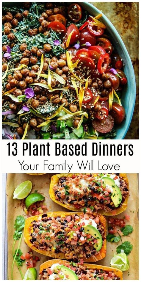 13 Best Plant-Based Recipes for the Family - Easy Plant-Based Meals ...