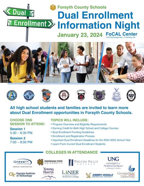 Forsyth County Schools (Georgia) on LinkedIn: Unable to attend the FCS Dual Enrollment Night in ...