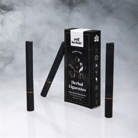 Puff Herbals Clove Cigs: Tobacco-free Herbal Clove Cigarettes