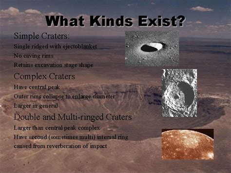 Mercurys Craters How They Are And What They