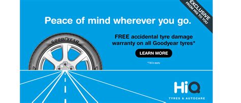 Free Goodyear Accidental Tyre Damage Warranty!