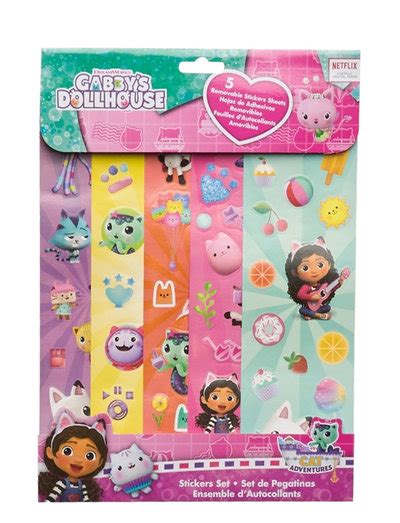 Gabby's Dollhouse Gabby's Dollhouse Sticker Set - Tegne & Hobbyartikler ...