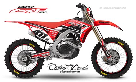 2017 Honda CRF450 Custom Graphics Kit