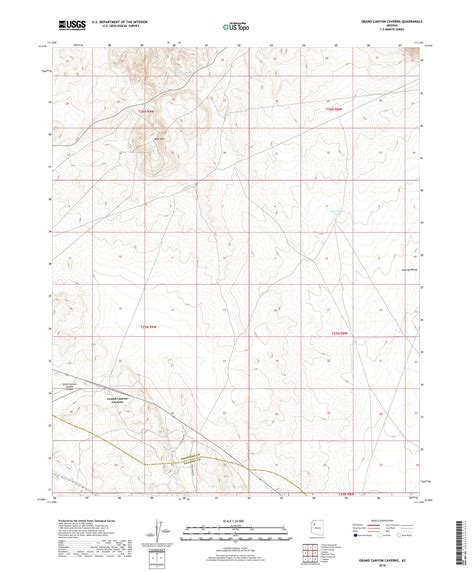 Grand Canyon Caverns Map | Draw A Topographic Map