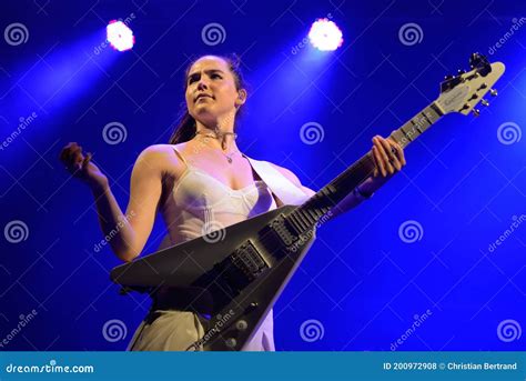 Sofi Tukker (band) Perform in Concert at FIB Festival Editorial Stock Photo - Image of guitarist ...