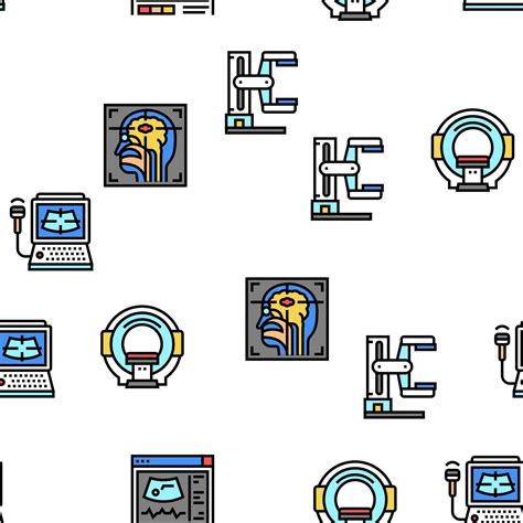 Radiology Equipment Vector Seamless Pattern 18776808 Vector Art at Vecteezy